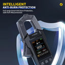 FNIRSI DMC-100 Clamp Meter 10000 Counts TRMS AC/DC Current Amperemeter Clamp 600A Digital Multimeter USB Charge Electrician Tool