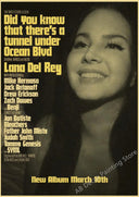 Lana Del Rey Retro Kraft Paper Music Album Poster Vintage Decor