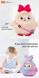 Plush Robot for Kids Comfort AI Chats