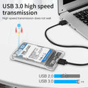 Usb 3.0 Type C Enclosure - Clear Sata Case