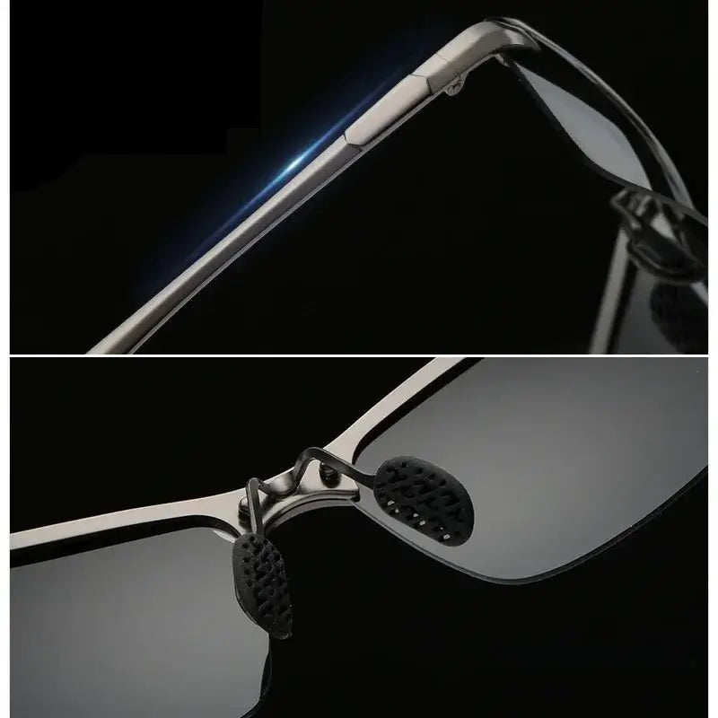 Men Photochromic Polarized Sunglasses UV400 Eyewear