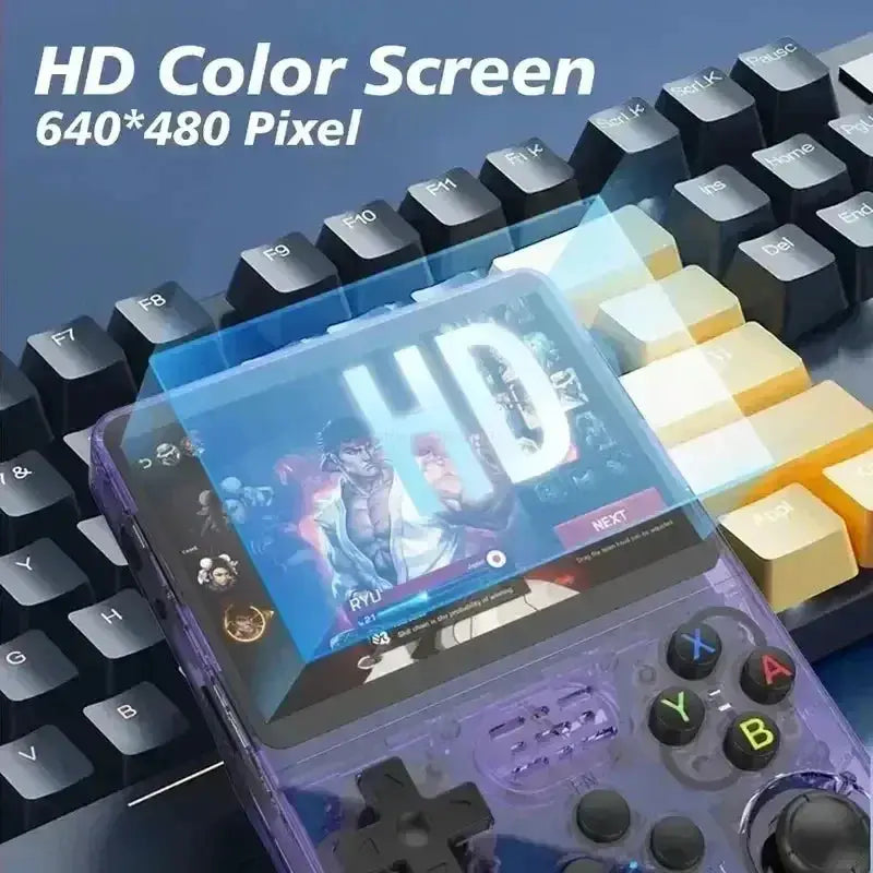 R36S Retro Handheld Game Console With Linux 64GB 15000 Games
