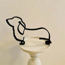 Durable Metal Dog Sculpture For Pets