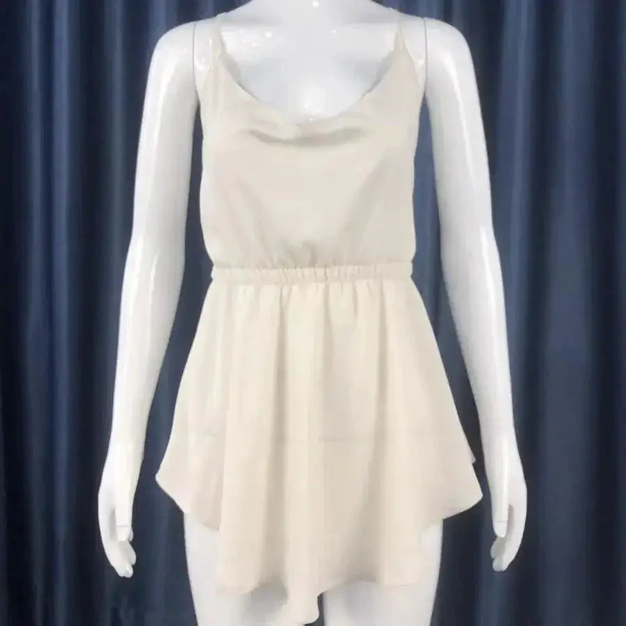 Chiffon Suspender Dress Chic Summer Fashion for Women