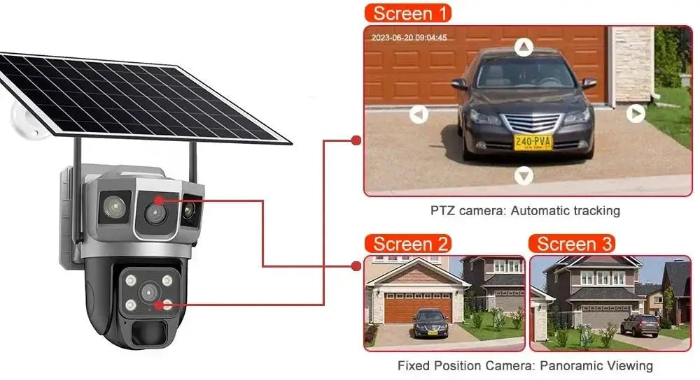 Auto Tracking Outdoor Camera for Homes — product view 9