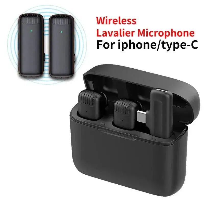 J13 Wireless Lavalier Microphone for Clear Sound Quality