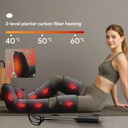 Full Leg Massager with Heat And Air Compression Foot for Circulation Fatigue Relief Sequential Compression Boot Leg Massager