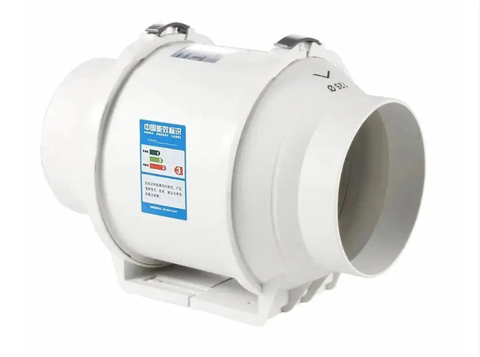 220V Silent Inline Exhaust Fan for Home and Kitchen