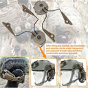 Hearangel Tactical Earmuff Rail Adapters for Walker's Gear