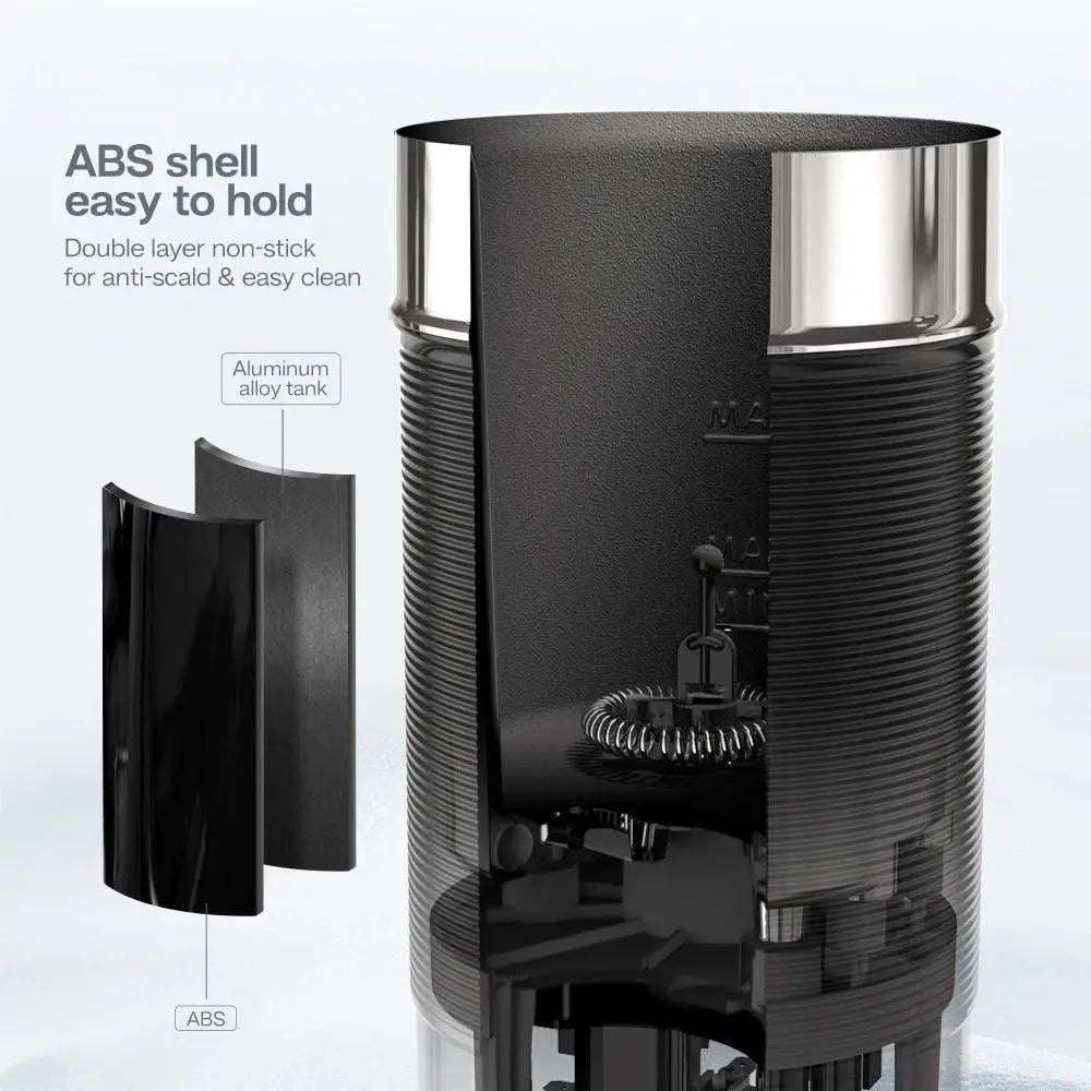 HiBREW Milk Frother M1A for Latte Cappuccino Barista Quality