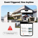 Smart Solar Security Camera for Outdoor Monitoring
