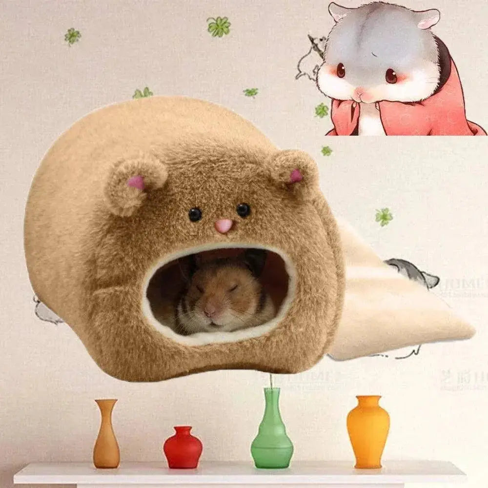 Cozy Pet Hammock Warm Hanging Nest For Small Pets Bed