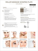 Gua Sha Roller Massager For Face Neck Eye Resin Beauty