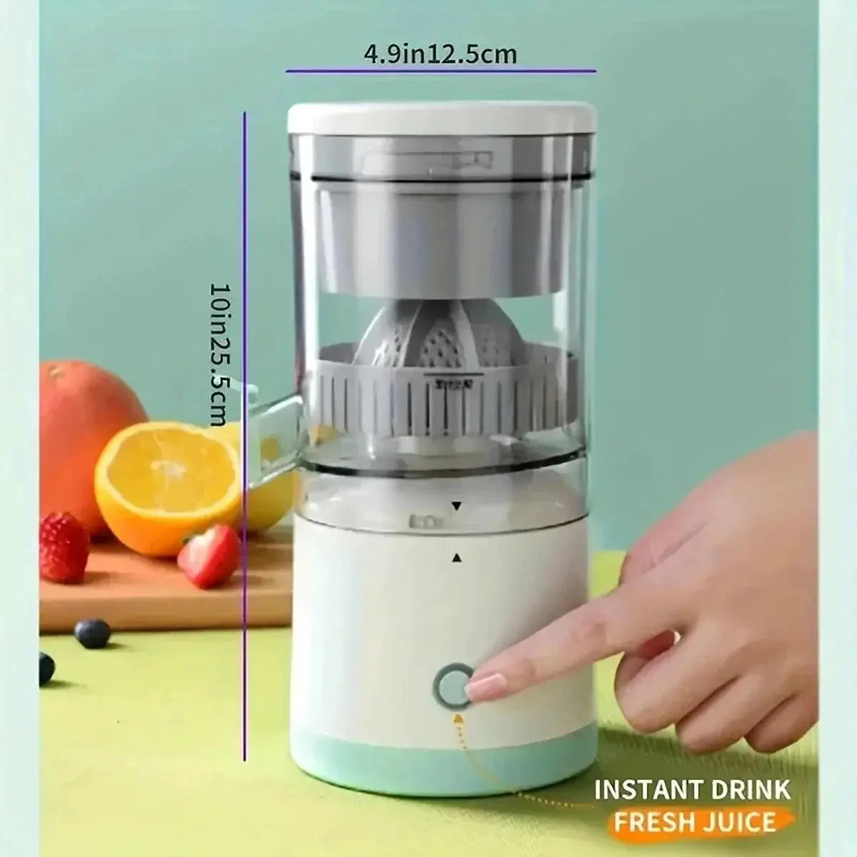 Portable Electric Juicer USB Rechargeable Lemon Squeezer