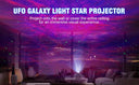 Night Light Galaxy Projector 360 Rotate Planetarium Lamp
