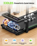Akluer 3-In-1 Under Desk Treadmill With Adjustable Desk 2.5HP