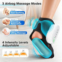 4 Modes Electric Heat And Vibration Ankle Foot Massager Hot Compress Ankle Massage Heated Wrap Support Brace Foot Protector