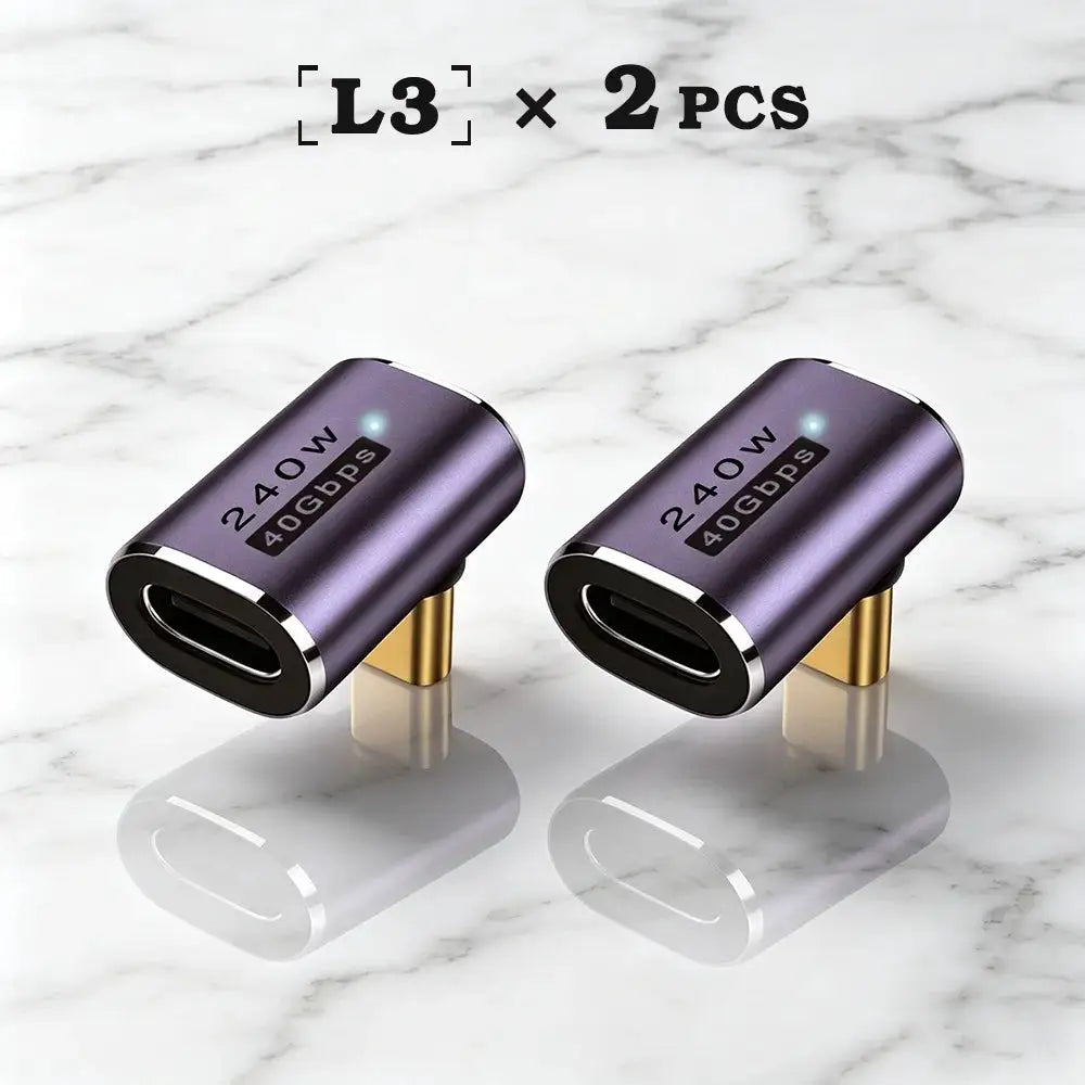 USB C Adapter - Angled Type C Extender — product view 18