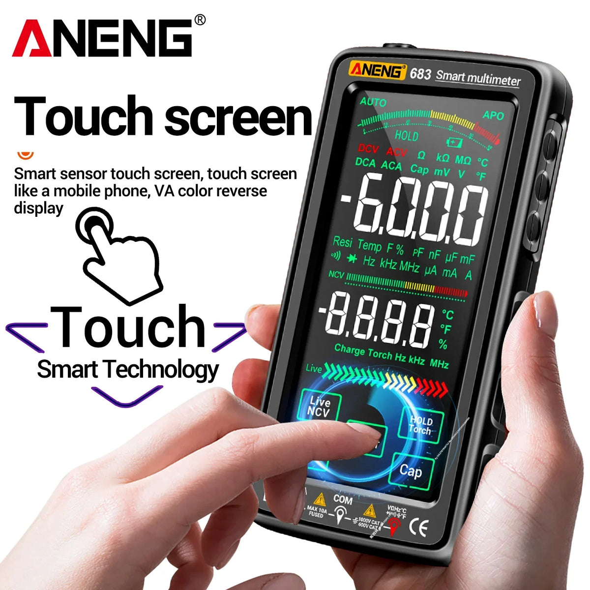 Aneng Smart Multimeter Tester High-End