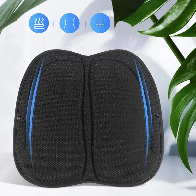 Cooling Gel Memory Foam Car Seat Cushion For Pain Relief
