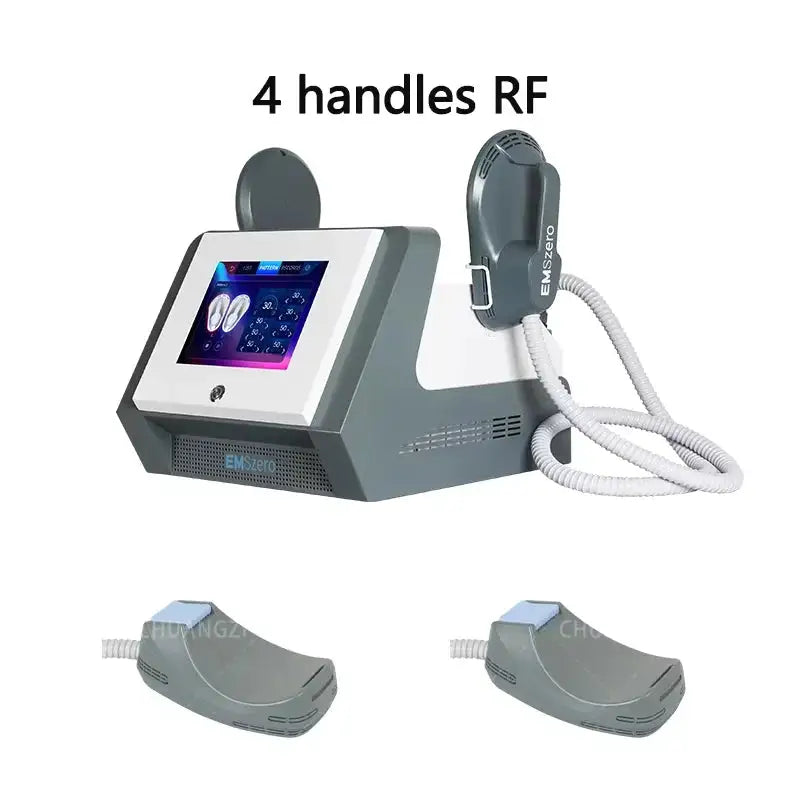Body Sculpt Machine RF Sculpting Weight Loss Burning Fat Slimming Muscle Stimulation Equipment 6500W HI-EMT EMSzero