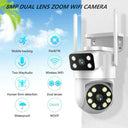 Smart Outdoor Security Camera with AI Tracking Pro