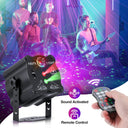 Mini RGB Laser Projector Stage Light DJ Disco LED Lamp
