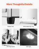 SucceBuy Commercial Slushy Machine Frozen Drink Machine Cups