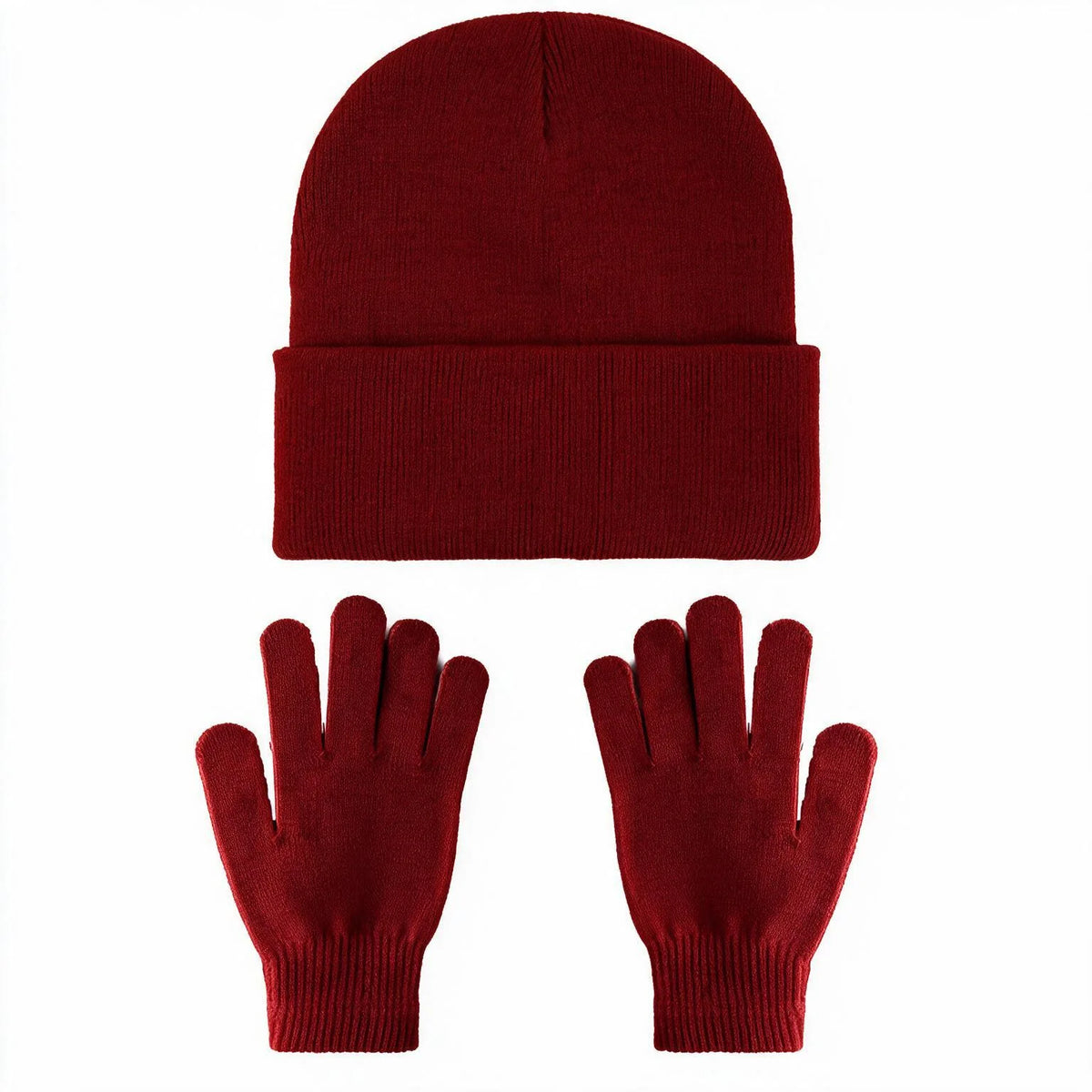 Stretch Knit Glove Set