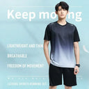 Cool Dry Ice Silk Sports Set Training