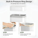 Smart Trash Can for Tight Bathrooms
