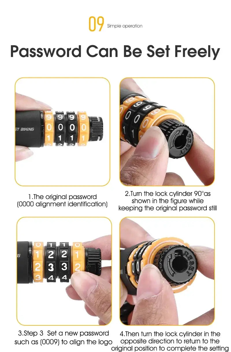 Weatherproof Bicycle Lock for Commute — product view 18