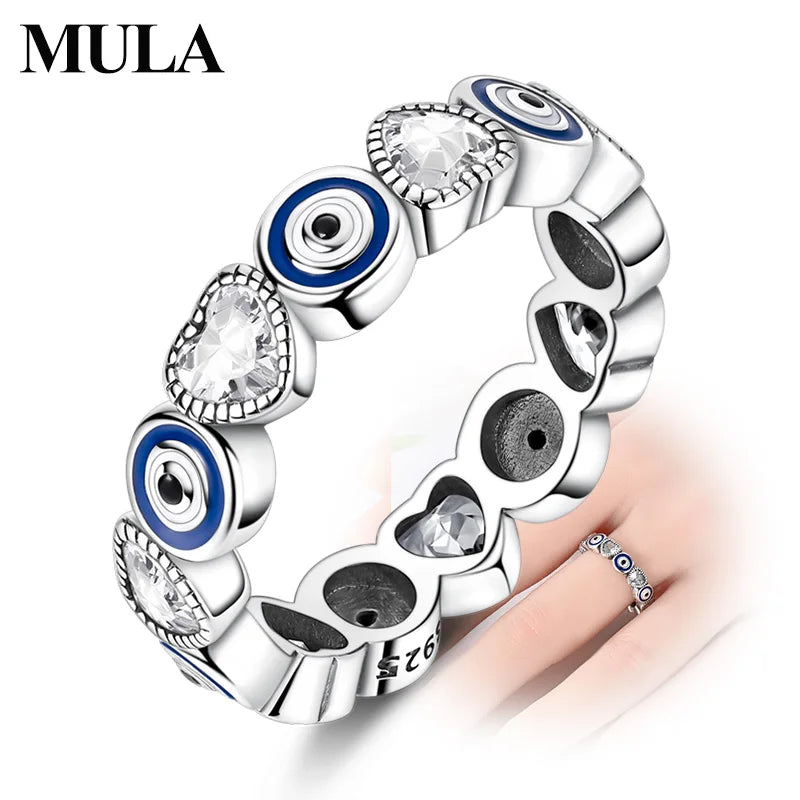 Mula Sterling Silver Ring Rings