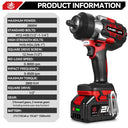 Brushless Impact Wrench - High Torque Performance