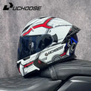 High Quality DOT Motorcycle Helmet Four Seasons Motocross Racing Modular Flip Up Casco Moto Men Women Off Road Helmet Unmasked
