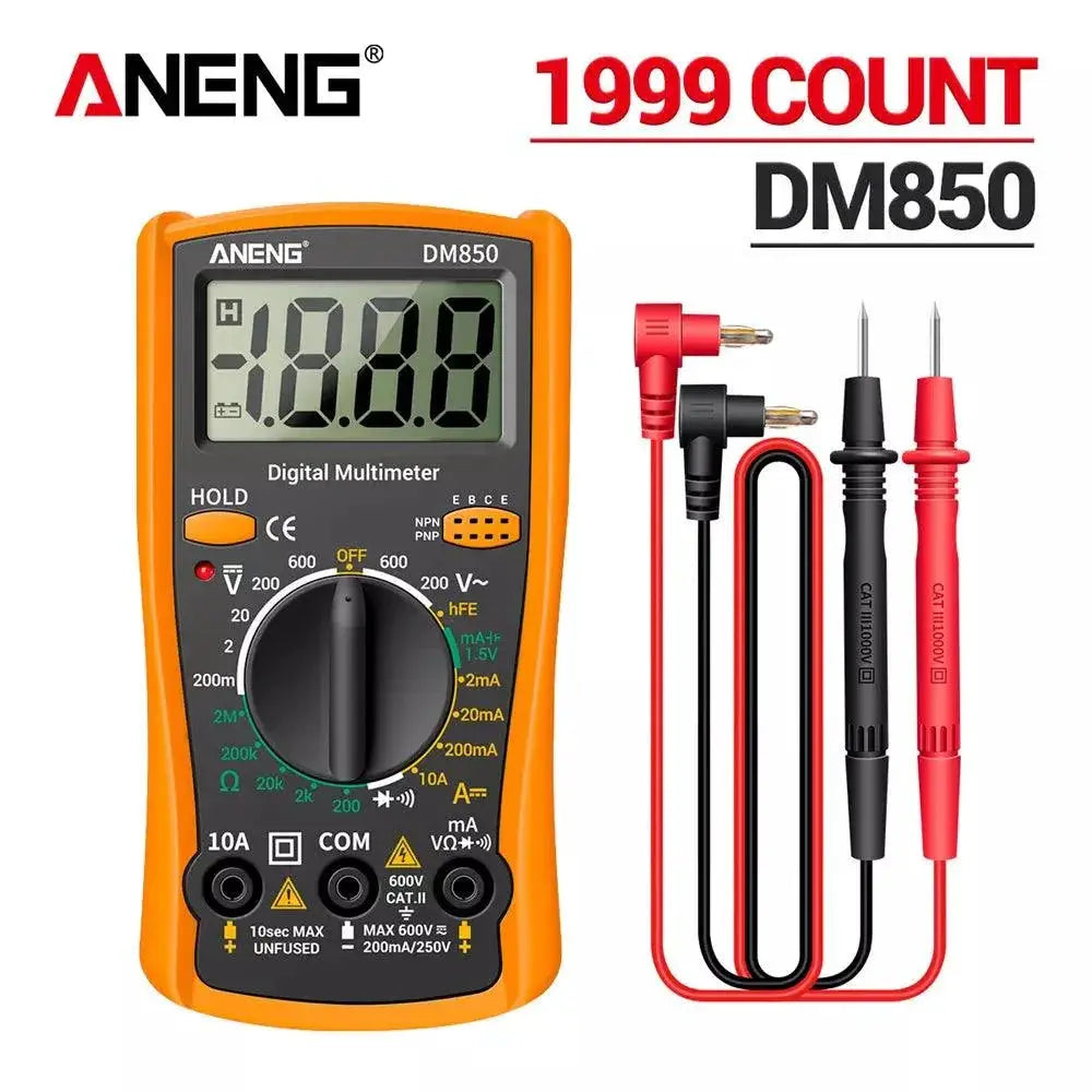 Digital Multimeter Auto AC DC Voltage Tester Pro Tool