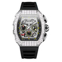 Onola Men Automatic Tonneau Watch