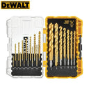 Durable Titanium Drill Bit Set for Wood