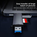 OTG Card Reader & Flash Drive Adapter High Speed Transfer Device