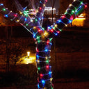 1pc Solar LED String Light 50LED Tube Rope Lights Outdoor