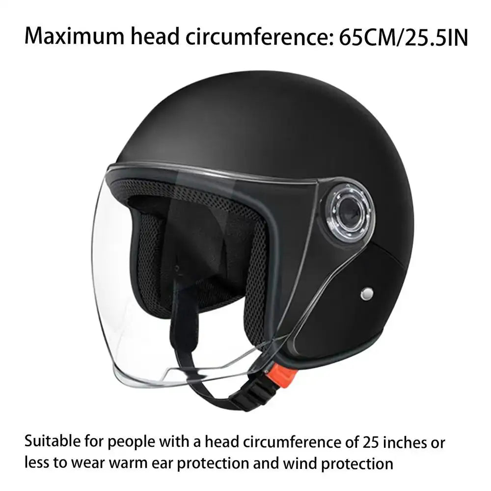 Comfortable Half Face Scooter Helmet — product view 8