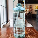 Time Marker Water Bottle for Fitness
