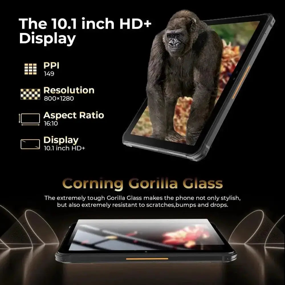 Hotwav R7 Rugged Tablet 10 Inch HD 12GB RAM 2024 Device
