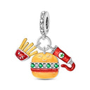 Sterling Silver Charm Beads Mask