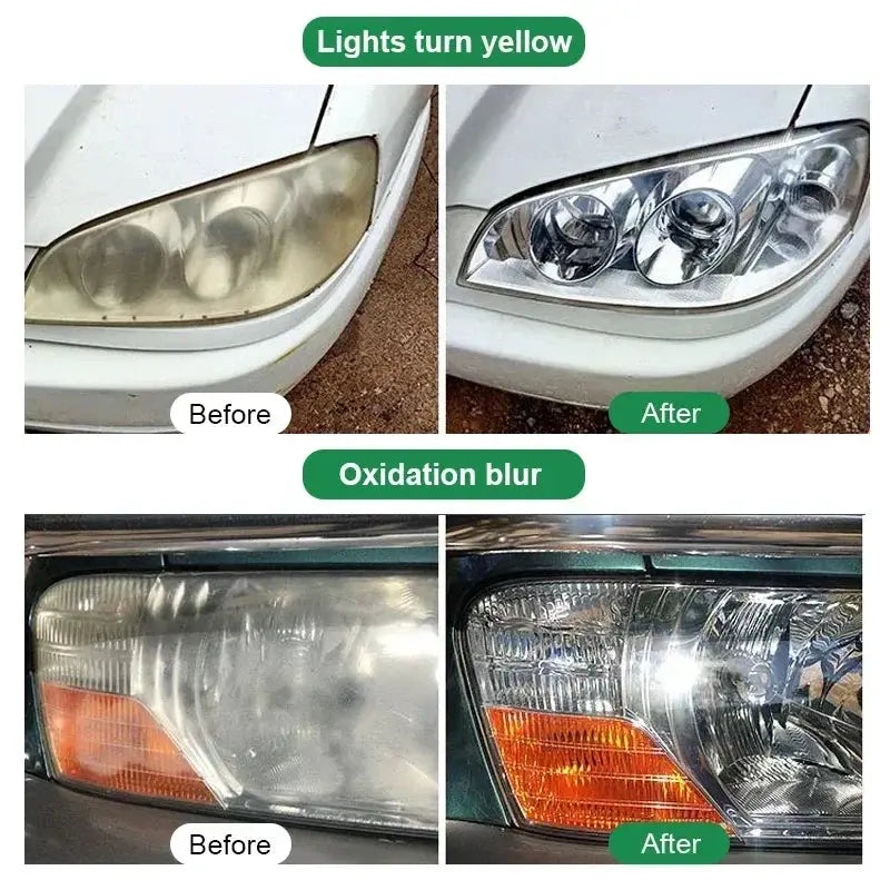 Car Headlight Restoration Kit Remove Oxidation Liquid - OurLum.com