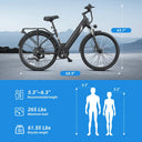 Dyu C7 Compact City Electric Bike
