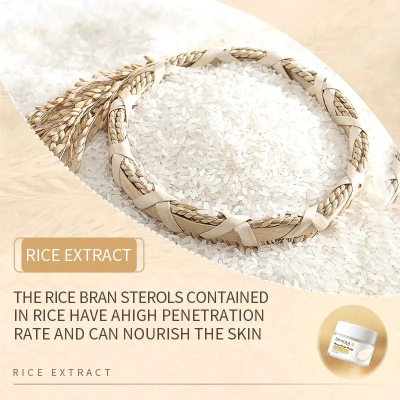 Rice Puree Face Cream Moisturizing Hydrating Whitening Face Cream Original Korean Face Beauty Skincare