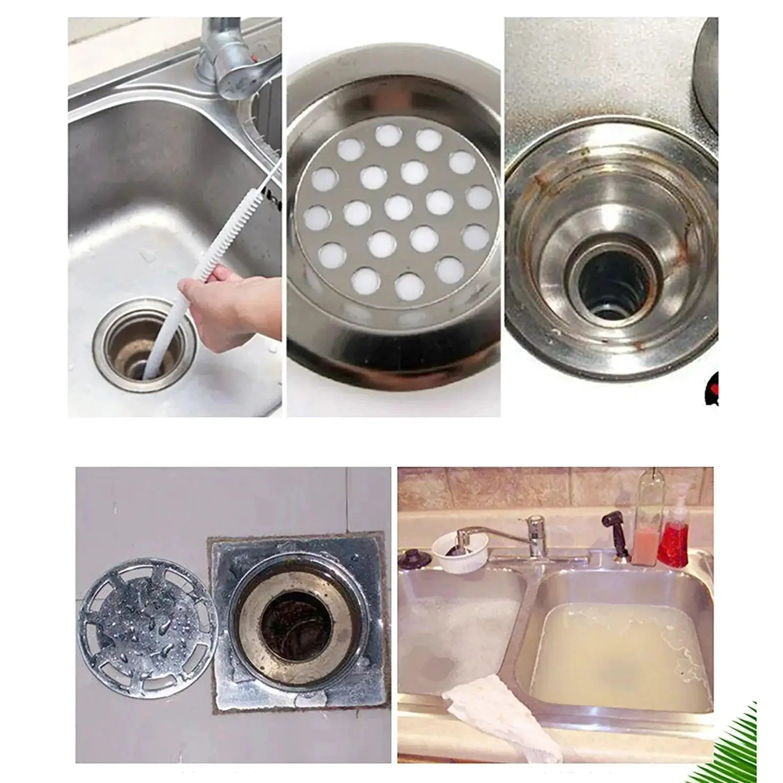 Silicone Hair Filter Strainer Drainage System Upgrade