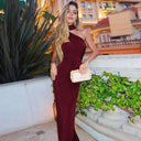Elegant Evening Gown for Halter Neck
