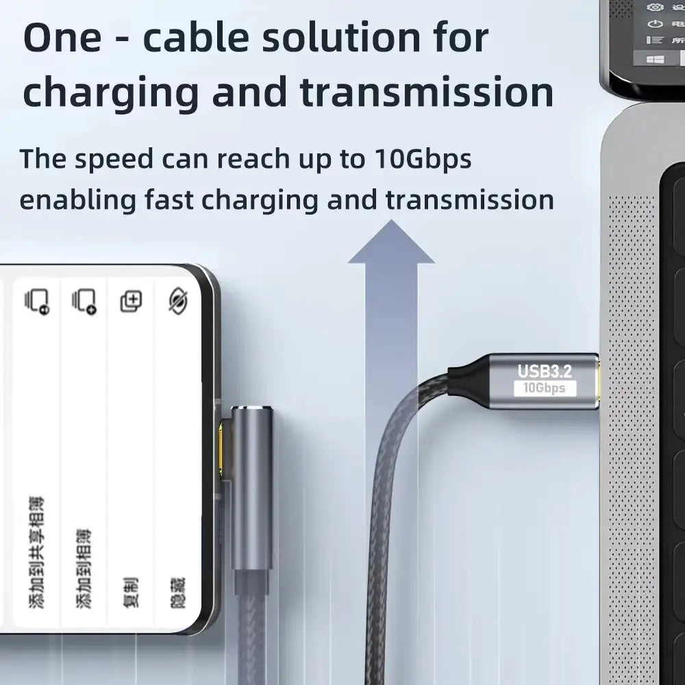 Usb C Cable - Pd Rapid Charge Sync — product view 2